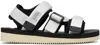 Suicoke White Kisee-v Sandals In White