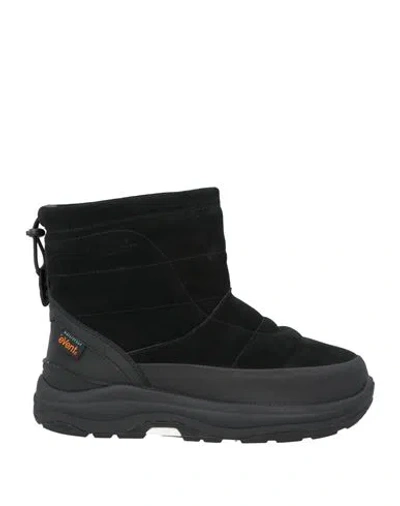 Suicoke Woman Ankle Boots Black Size 8 Leather