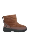 Suicoke Woman Ankle Boots Brown Size 7 Leather In Brown
