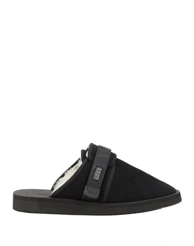 Suicoke Woman Mules & Clogs Black Size 9 Bovine Leather