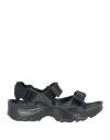 Suicoke Woman Sandals Black Size 5 Rubber, Textile Fibers