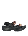 Suicoke X Lanvin Man Sandals Red Size 9 Textile Fibers In Red