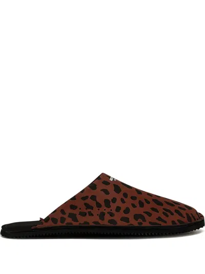 Suicoke X Wacko Maria Slippers In Brown