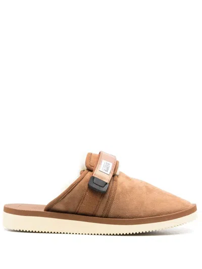 Suicoke Zavo-m2ab Slippers In 褐色