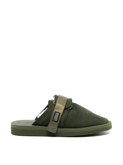 Suicoke Zavo-mab Mules Sandals In Black