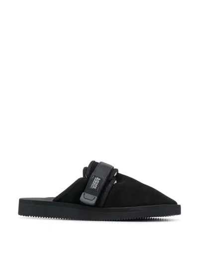 Suicoke Zavo-mab Mules Sandals In Animal Print