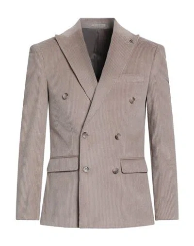 Suit Sartoria Man Blazer Beige Size 38 Cotton In Sand