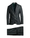 Suit Sartoria Man Suit Dark Green Size 44 Pes, Viscose, Elastane