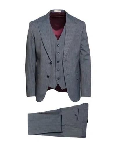 Suit Sartoria Man Suit Grey Size 46 Polyamide, Wool, Elastane In Gray