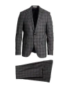 Suit Sartoria Man Suit Grey Size 48 Pes, Viscose, Elastane In Gray