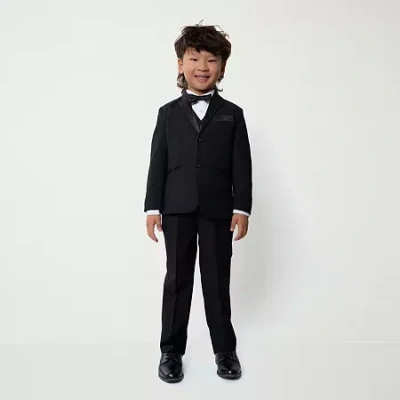 Suit The Boyz Babies' Toddler Boys 5-pc. Suit Set In Black