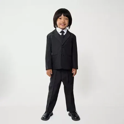 Suit The Boyz Babies' Toddler Boys 5-pc. Suit Set In Black