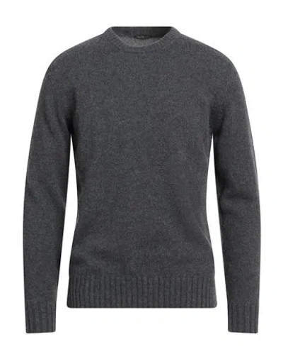Suite 16 Man Sweater Lead Size 42 Alpaca Wool, Wool, Polyamide