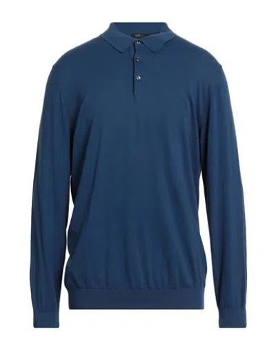Suite 191 Man Sweater Blue Size 48 Cotton