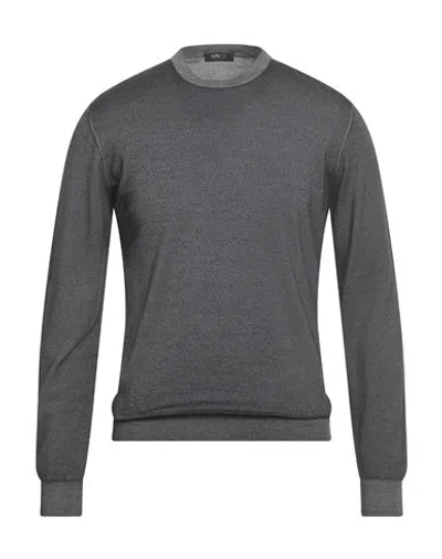 Suite 191 Man Sweater Charcoal Size 44 Merino Wool