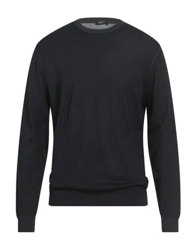 Suite 191 Man Sweater Midnight Blue Size 44 Merino Wool