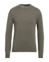 Suite 191 Man Sweater Military Green Size 46 Wool, Alpaca Wool, Polyamide In Green