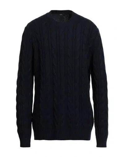 Suite 191 Man Sweater Navy Size 48 Merino Wool