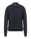 Suite 191 Man Sweater Navy Size 50 Cotton In Blue