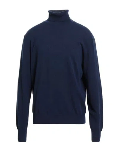 Suite 191 Man Turtleneck Navy Size 50 Cashmere