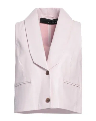 Suite 22 Woman Blazer Pink Size 8 Leather