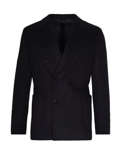 Suithomme Giacca Doppiopetto Nera In Black