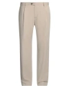 Suithomme Man Pants Beige Size 38 Polyester, Viscose, Elastane In Beige