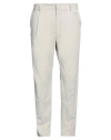 Suithomme Man Pants Light Grey Size 40 Polyamide, Elastane