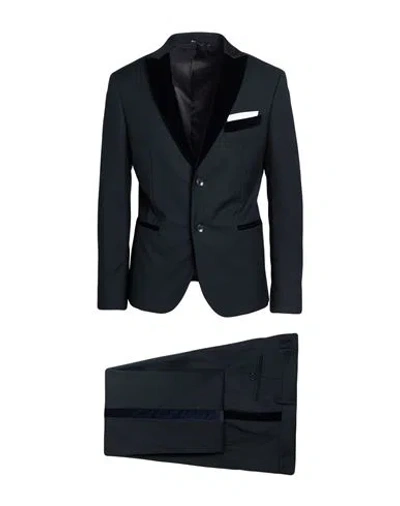 Suithomme Man Suit Midnight Blue Size 40 Polyester, Rayon, Elastane