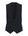 Suithomme Man Tailored Vest Navy Size 44 Polyester, Viscose, Elastane In Multi