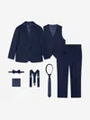 Suitlab Boys 7 Piece Suit Set In Blue
