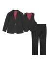 Suitlab Pinstripe Suit In Black