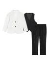 Suitlab Three-pieces Suit In Black