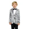 Suitmeister Boys Regular Fit Blazer In Gray