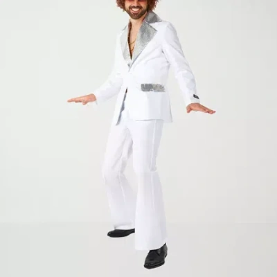 Suitmeister Disco Mens 3-pc. Suit Set In White