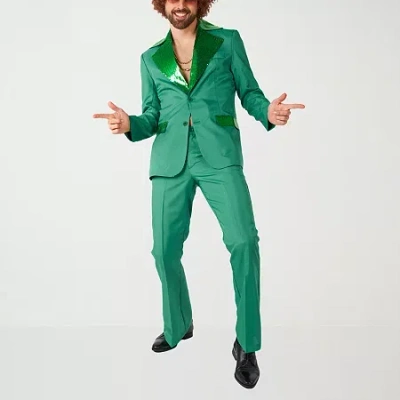 Suitmeister Disco Mens 3-pc. Suit Set In Green