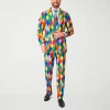 Suitmeister Harlequin Mens 3-pc. Suit Set In Multi