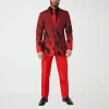Suitmeister Red Flame Mens 3-pc. Suit Set In Red