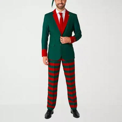 Suitmeister Santa Elf Mens 3-pc. Suit Set In Multi