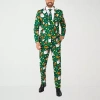 Suitmeister Santa Elves Mens 3-pc. Suit Set In Green