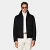 Suitsupply Black Bomber Jacket