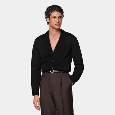 Suitsupply Black Cardigan