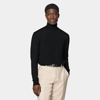Suitsupply Black Turtleneck