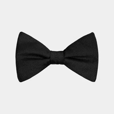 Suitsupply Black Pre-tied Bow Tie