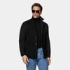 Suitsupply Black Relaxed Fit Shirt-jacket