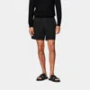 Suitsupply Navy Pleated Firenze Shorts