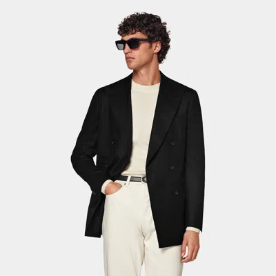 Suitsupply Black Tailored Fit Havana Blazer