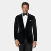 Suitsupply Black Tailored Fit Milano Dinner Jacket