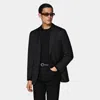 Suitsupply Black Tailored Fit Havana Suit Jacket