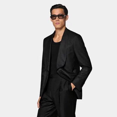 Suitsupply Black Tailored Fit Milano Dinner Jacket